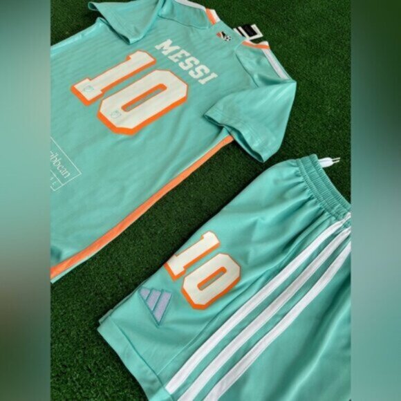Inter Miami 3rd kit Messi kids soccer jersey Messi 2024 - Picture 9 of 11